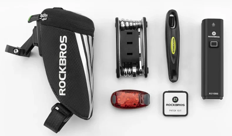 Bicycle Seat Bag with accessories