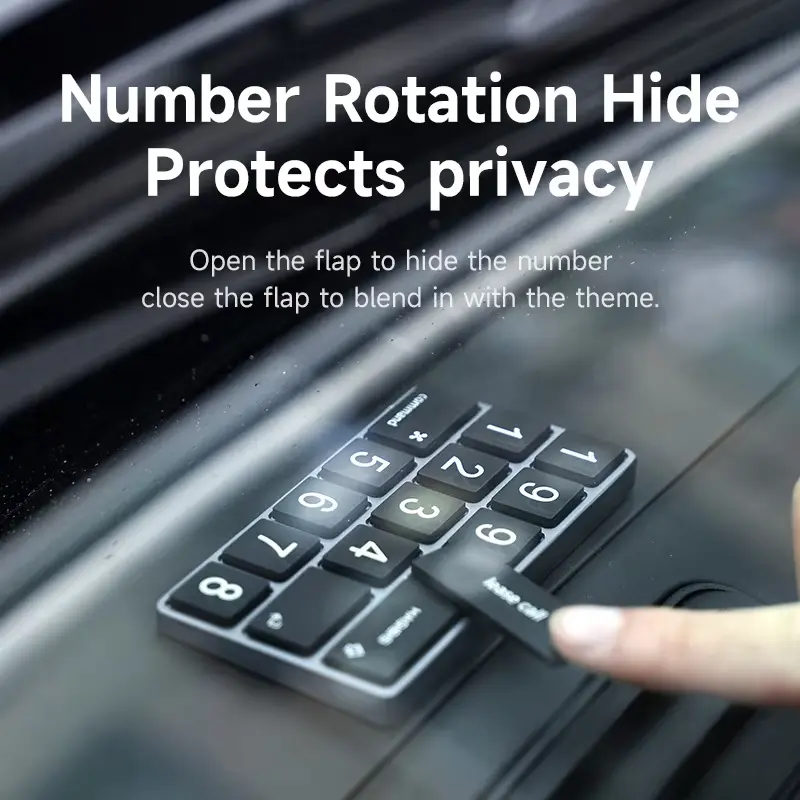 Hagibis Car Parking Phone Number Plate