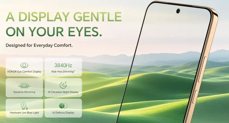 HONOR X9D 5G display