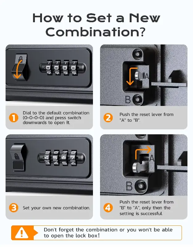 Anti-Theft Travel Safe Box