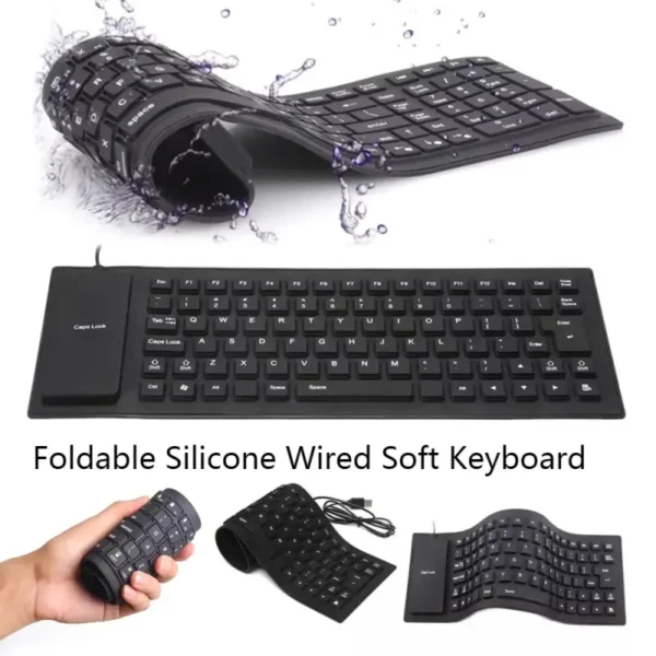 Foldable Silicone Keyboard