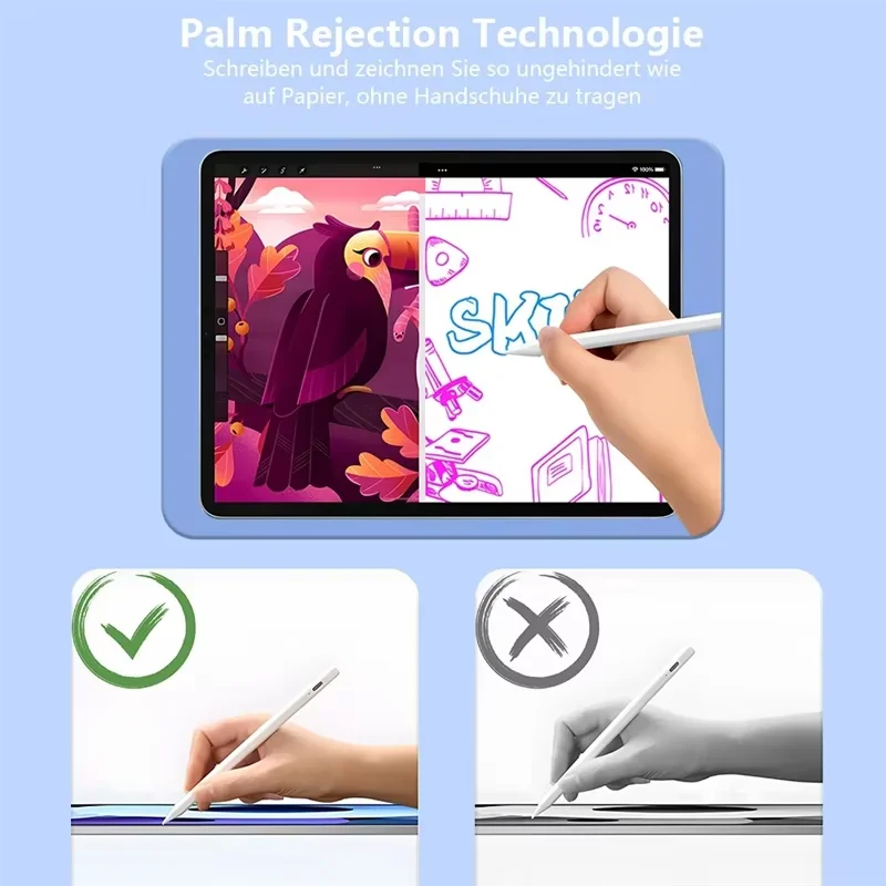 Stylus Pen for iPad palm rejection technology
