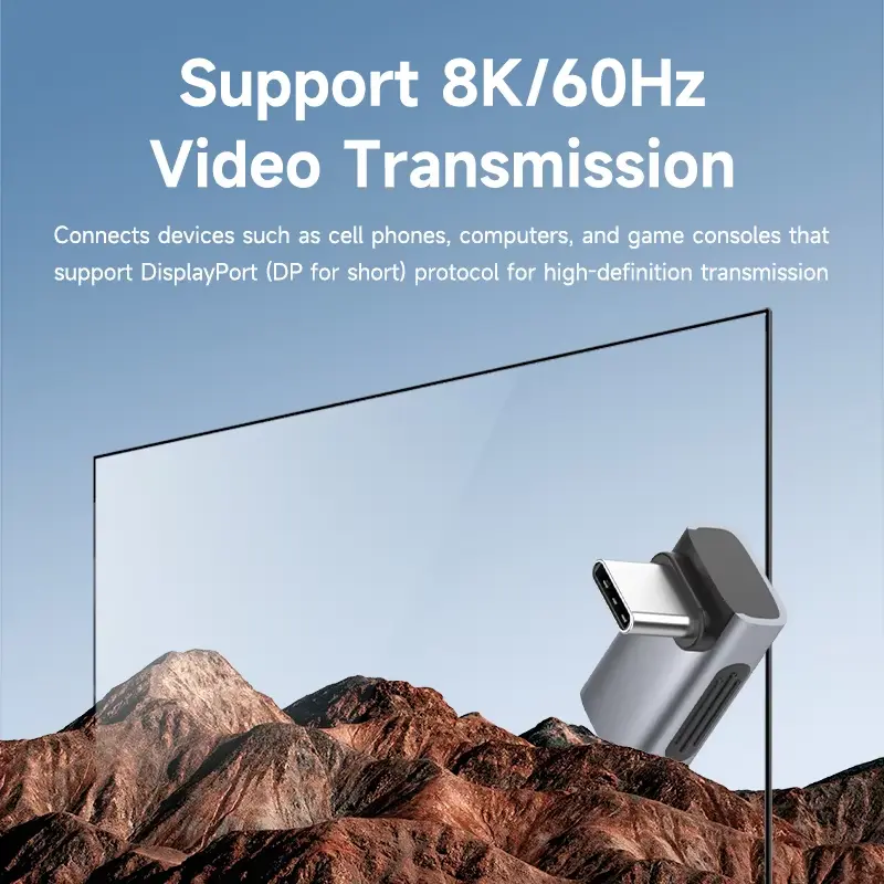 Hagibis 240W USB-C Adapter supports 8K/60Hz video transmission