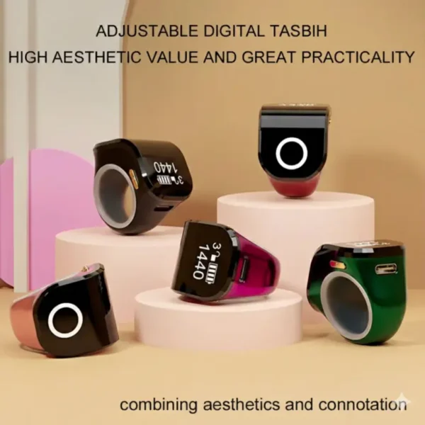 Digital Tasbeeh Ring