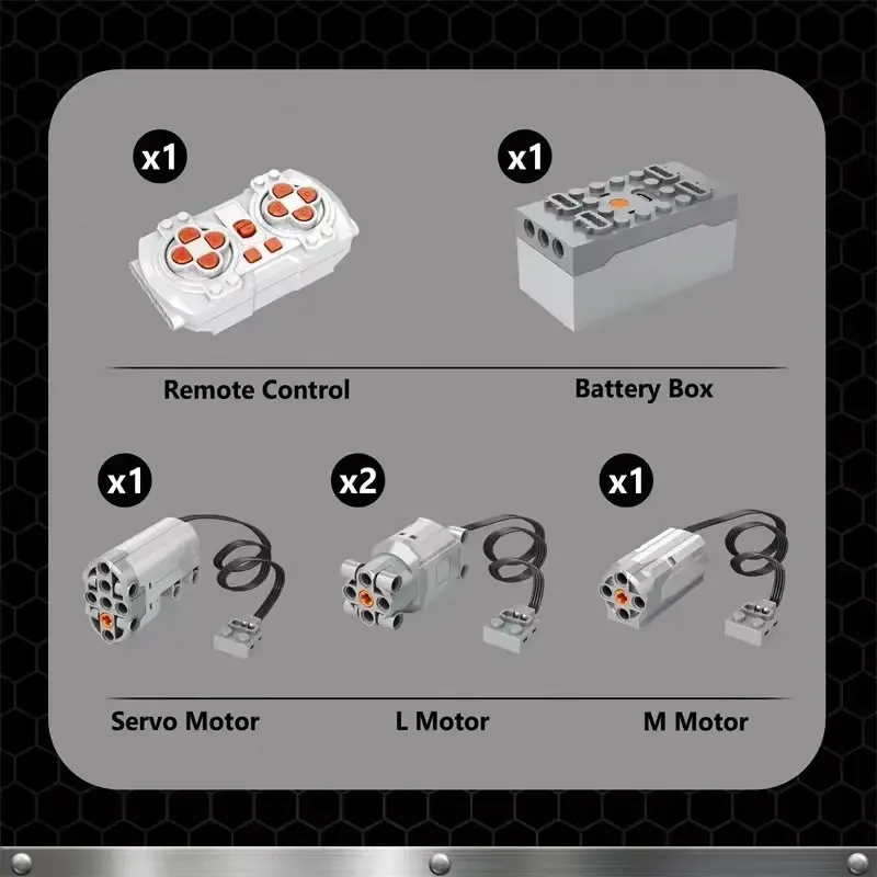 Reobrix Crane Building Blocks parts