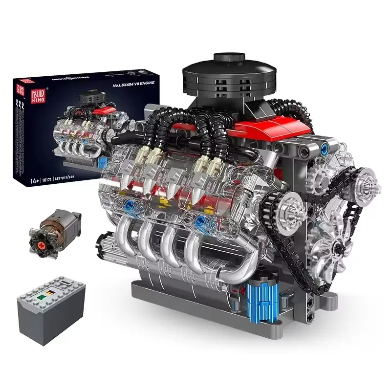 Mould King V8 Engine LSX 454