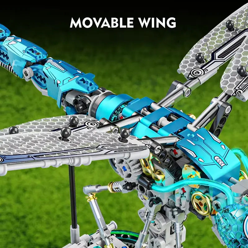 Mechanical Dragonfly Building Blocks