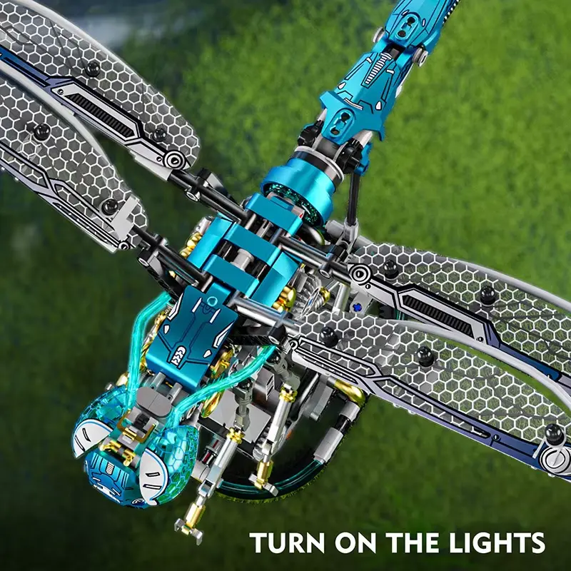 Mechanical Dragonfly Building Blocks