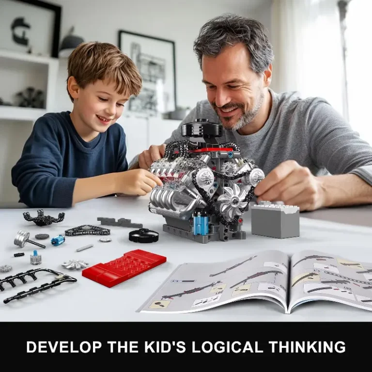 Mould King V8 Engine