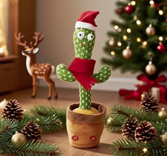 Magic Dancing & Singing Christmas Cactus