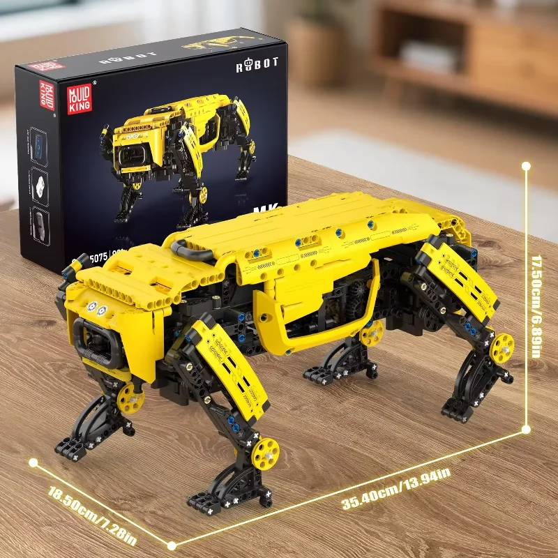 Mould King Robot Dog dimensions