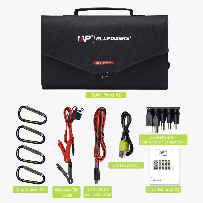 ALLPOWERS 100W Solar Panel accessories