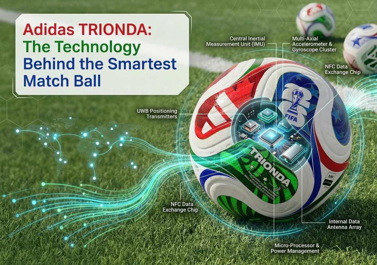 Adidas TRIONDA Official FIFA World Cup 2026 Football: The Technology Behind the Smartest Match Ball