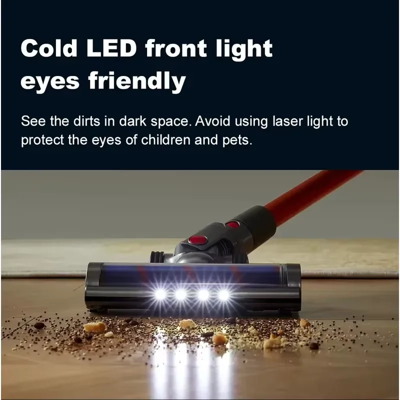 ABIR VC205 Cordless Vaccum Cleaner with LED light