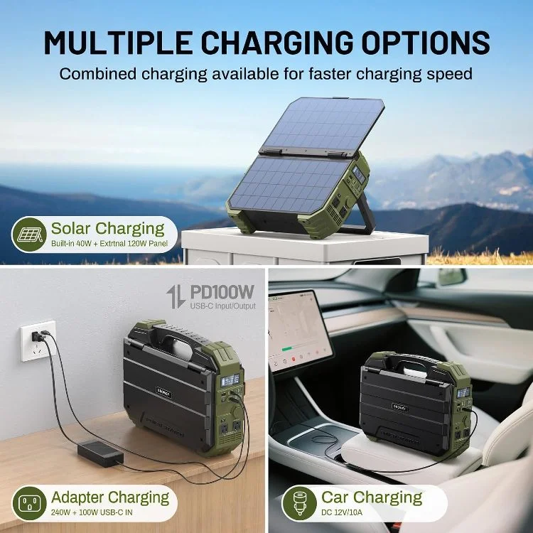 BROWEY S1600 multiple charging options